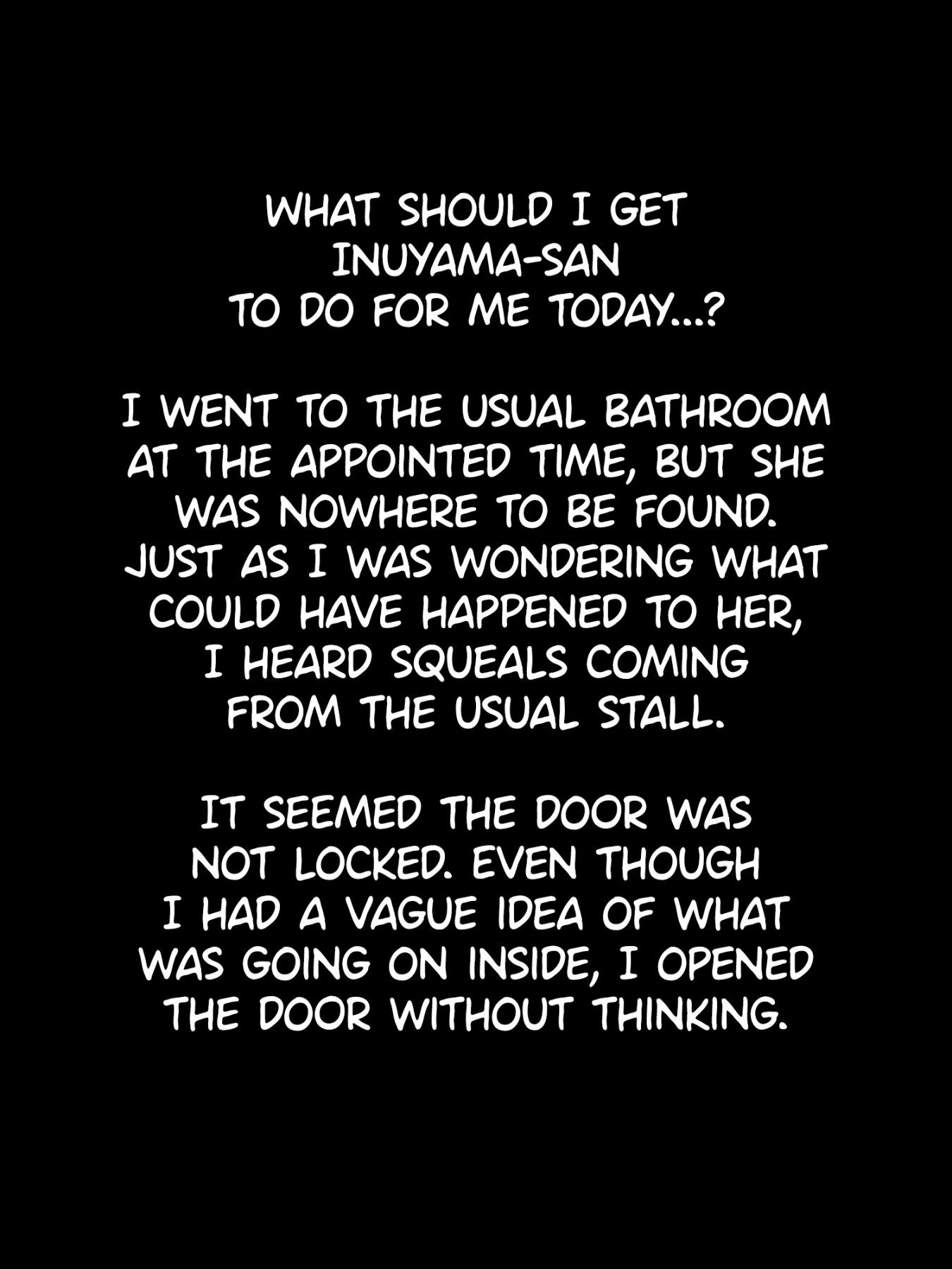 Hentai Manga Comic-Inuyama-san in the men's restroom.-Read-91